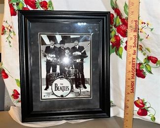 Framed Beatles Photo $15.00