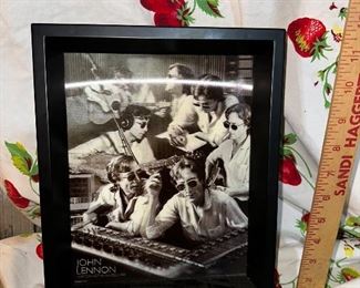 Framed John Lennon Photo $15.00