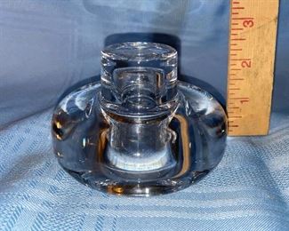Glass Candle Holder $6.00