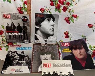 6 Beatles Magazines $18.00