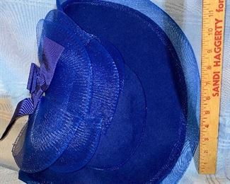 Blue Hat $8.00