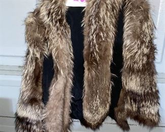 Fur Jacket, Has separation by collar $40.00