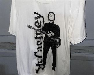 Size Medium McCartney Concert Shirt $5.00