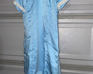 Blue Vintage Dress $8.00, Size unknown 