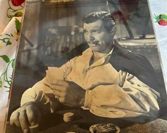 Clark Gabel Framed Photo by Lambert $8.00