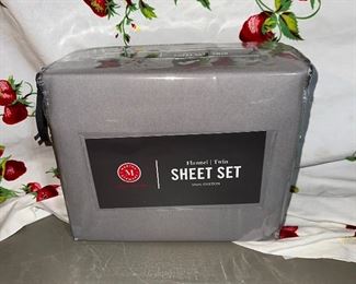 Martha Stewart Flannel Twin Sheet Set $25.00