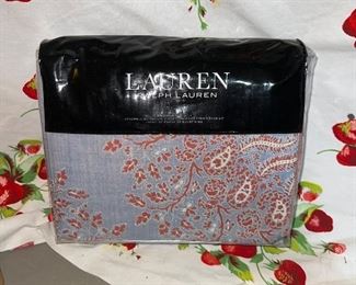 Ralph Lauren King Size Duvet Cover Set $32.00
