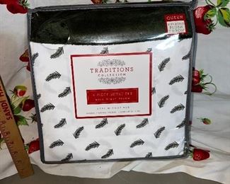 Traditions Collection 4 Piece Sheet Set with Plush Throw $24.00