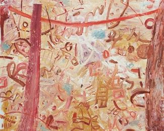 47
Jay Milder
b. 1934
Untitled
Oil on canvas
Signed lower left: J. Milder
51" H x 60 W
Estimate: $1,000 - $1,500