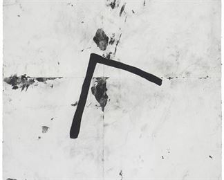 67
Tony Lewis
b. 1986
"Chunk," 2015
Pencil, graphite powder, and tape on four adjoined sheets of paper
Appears unsigned
Image/Sheet: 83.25" H x 71.25" W
Estimate: $8,000 - $12,000