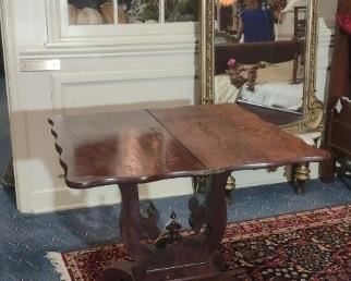 Flame Mahogany Game Table