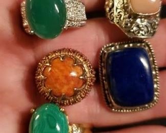 Over 400 Sterling Rings