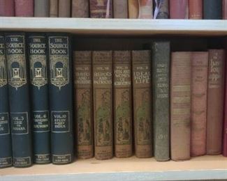 Selection of Antique Books