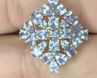 10K Gold & Tanzanite Ring