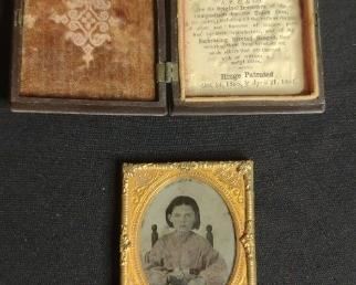 Tintype, Ambrotypes, Daguerreotype, Gutta Percha Cases and more