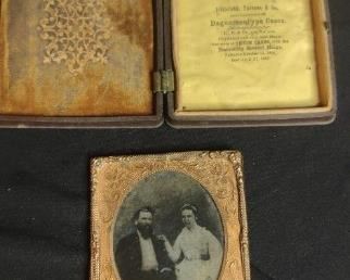 Tintype, Ambrotypes, Daguerreotype, Gutta Percha Cases and more