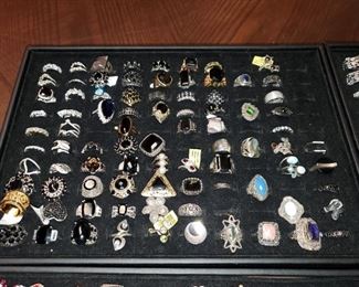 over 400 sterling rings