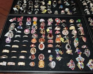 over 400 sterling rings