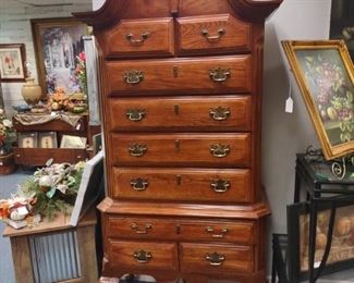 Oak Highboy