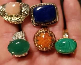 Over 400 Sterling Rings