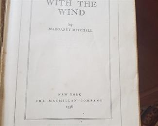 Gone with the Wend page with date of publication