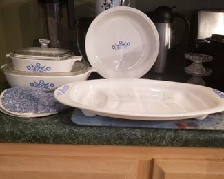 cornflower CorningWare