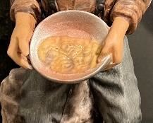 Original Jerimiah Potts Sculptured Porcelain Lionstone Bottles 1969