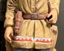 Original Jerimiah Potts Sculptured Porcelain Lionstone Bottles 1969