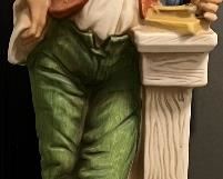 Original Jerimiah Potts Sculptured Porcelain Lionstone Bottles 1969