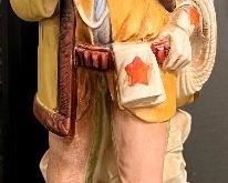 Original Jerimiah Potts Sculptured Porcelain Lionstone Bottles 1969