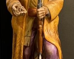 Original Jerimiah Potts Sculptured Porcelain Lionstone Bottles 1969