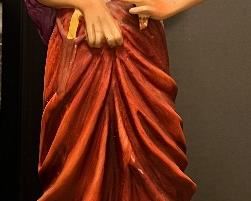 Original Jerimiah Potts Sculptured Porcelain Lionstone Bottles 1969