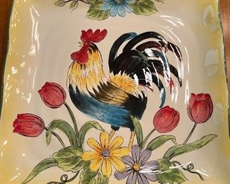 Rooster Platter x 2