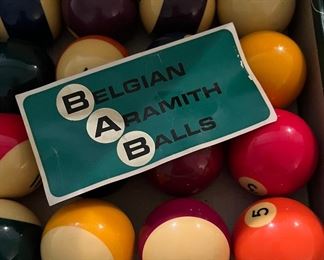 Belgian Aramith Balls
