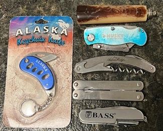 Assorted Knives, Bottle Openers