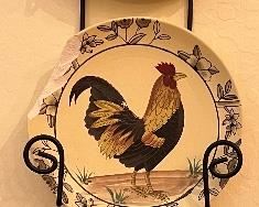 Rooster Decorative Plates