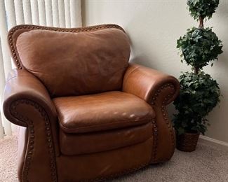 Leather Club Chair