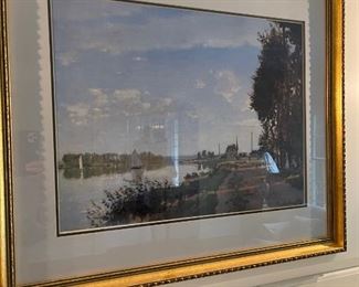 Framed print, artwork