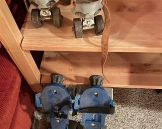 Vintage roller skates.