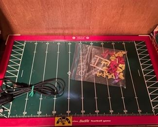 Electric football game.