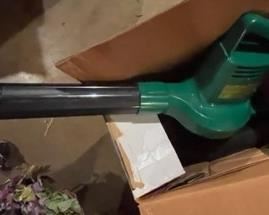 Leaf blower.