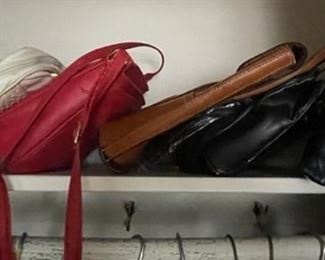 Women's purses.