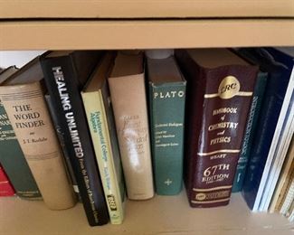 Assorted book selection.