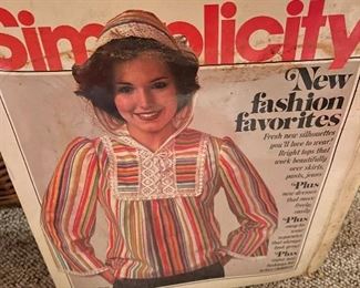 Simplicity pattern book.