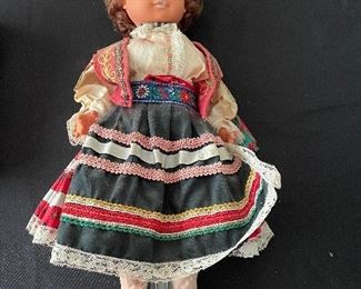 European folk doll.