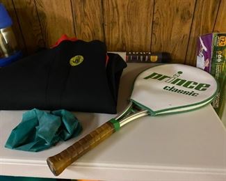 Sporting goods - tennis, biking, etc.