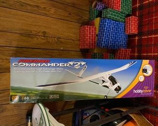 Hobby Zone Firebird Commander.