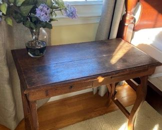 Antique side table.
