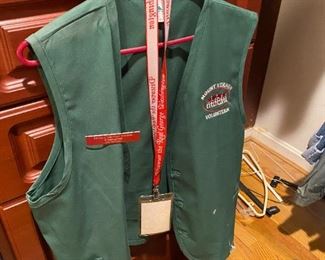 INOVA volunteer vest.