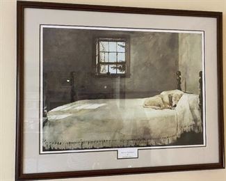 "Master Bedroom" by Andrew Wyeth.
